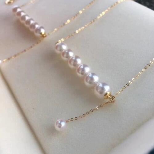 14K Gold Filled Balance Natural Real Pearl Necklace Women Jewelry Runway Gown Hiphop Rare Glam Japan Korean Fashion