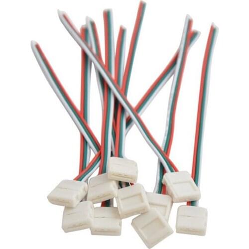 3Pin JST SM 3Pin rgb Connectors Female Male solderless wire connector For WS2812B WS2811 WS2812 5050 LED Strip light 5pcs/lot
