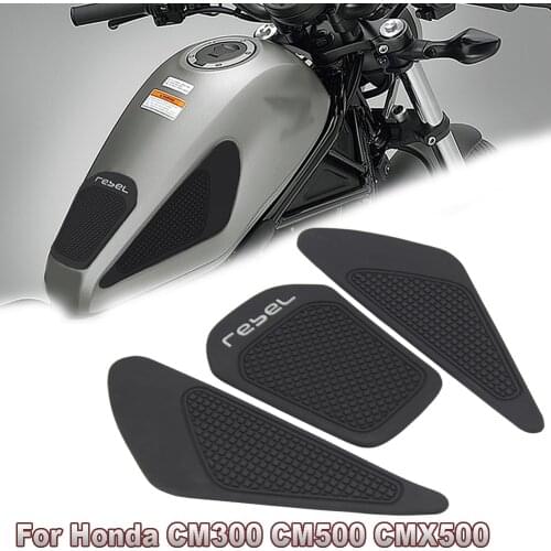 For Honda REBEL500 REBEL300 REBEL CMX 500 300 CM500 CM300 Motorcycle Accessories Tank Protect Sticker Fuel Cap Cover Pad