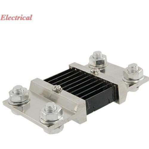 1pc Ammeter Ammeter 1000A 75mV DC Current Shunt Resistor