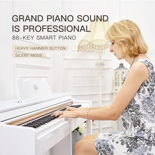 Za-o 88 keys professioanl big digital midi piano keyboard organ Musical Instruments with pedal for adult and beginner