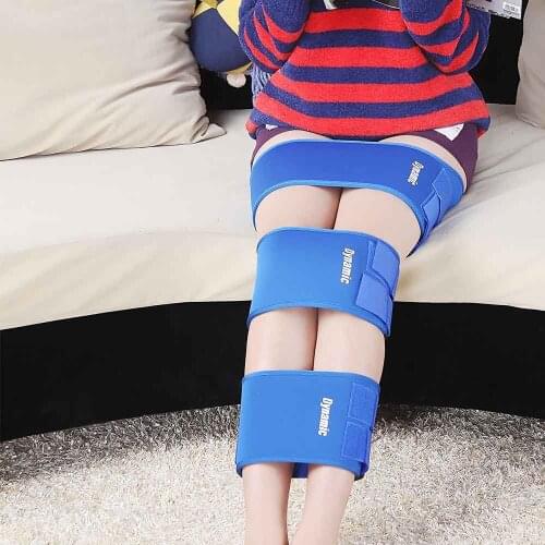 Easy Curves Elastic Adjustable Bandage Belt Thigh O&X Leg Orthotic Tape Posture Corrector Legs Belt Health Care