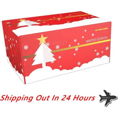 Topsale NITECORE Exquisite Holiday Gift Boxes and Ordinary Cardboard Box for FLASHLIGHT and Portable Lighting Accessories 1piece