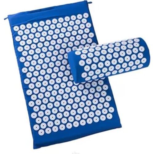 Acupressure Massager Cushion Yoga Mat For Body Head Relieve Stress Pain Yoga Pad Muscle Tension Spike Mat and Pillow