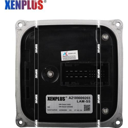 NEW A2189009203, XENPLUS 1:1 Replacement OEM LED power Headlight control unit for Benz W166 X166 C218, A1668203689,2 YEAR Warran