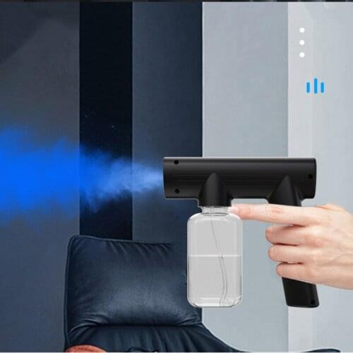 New Type Of Blue Nano Blue Indoor Air Disinfection Spray Gun, Portable Disinfection Spray