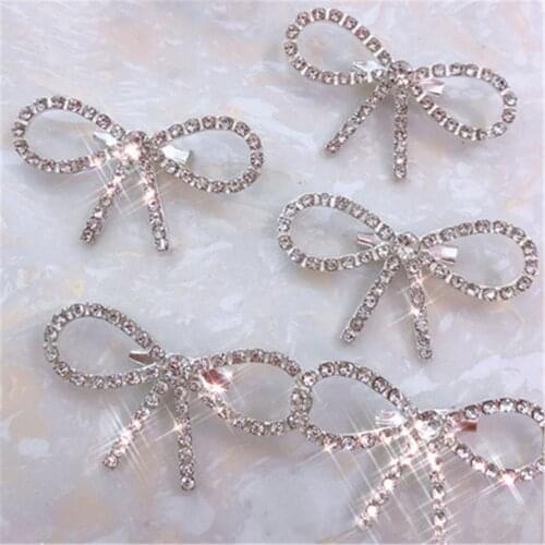 10 / PCS manufacturer direct supply bow drill Brooch coat buckle clothing accessories DIY clothing accessories drill buckle