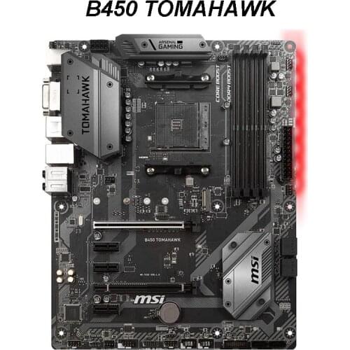 Socket AM4 for MSI B450 TOMAHAWK MAX Motherboard Amd Ryzen 3rd cpu Am4 Gaming M.2 Original Desktop B450 Mainboard AM4 DDR4 ATX