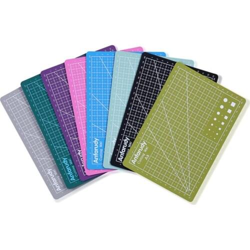 A5 Art Self Healing PVC Paper Cutting Mat Double Sided Pad Gridded Rotary Craft Fabric Patchwork Tools Handmade Plate Patchwork