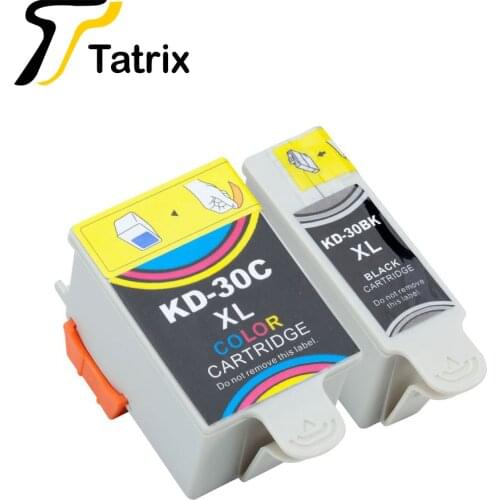 Tatrix Compatible ink cartridge for kodak KD-30 suit for Kodak ESP C310/C110/C315/1.2/3.2/3.2S Office 2150/2170 HERO 2.2/3.1/4.2