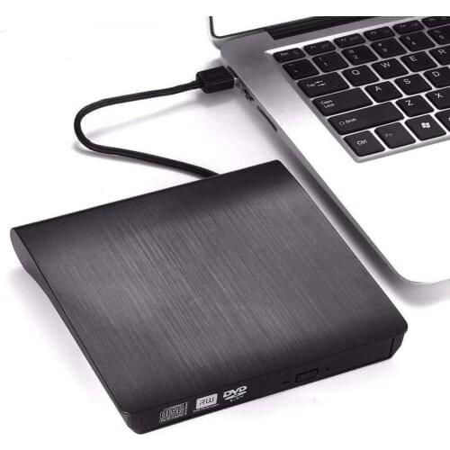 External Drive Slim External DVD RW CD Writer Drive Burner Reader Player Optical For CD/DVD For USB 3.0 External For DVD Burner