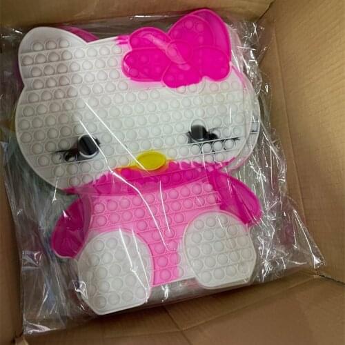 10pcs 40cm Kawaii Big Size Fidget Toys AntiStress Relief Push Bubble Squeeze Toys for Children Birthday Gifts Educational Toys