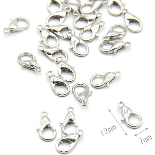 David accessories Alloy Lobster Buckle Keychain Pendant Metal Home Gift DIY 10 Pieces,200Yc12524