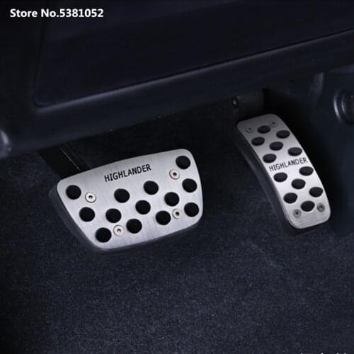 Car Accelerator for Toyota Highlander 2020 Accessories 2017 2018 2019 2014 Clutch Throttl Brake Treadle Oil Footrest Pedal Plate