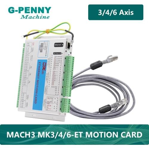 Free shipping !! MACH3 CNC Motion Control Card XHC Ethernet 3/4/6 Axis Frequency 2000KHZ Board For Stepper Motor/Servo Motor
