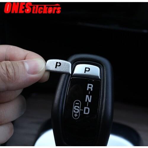 For Land Rover Range Rover Sport Evoque Discovery Sport Car Accessories Center Console Gear Button Trim Cover For Jaguar E-pace