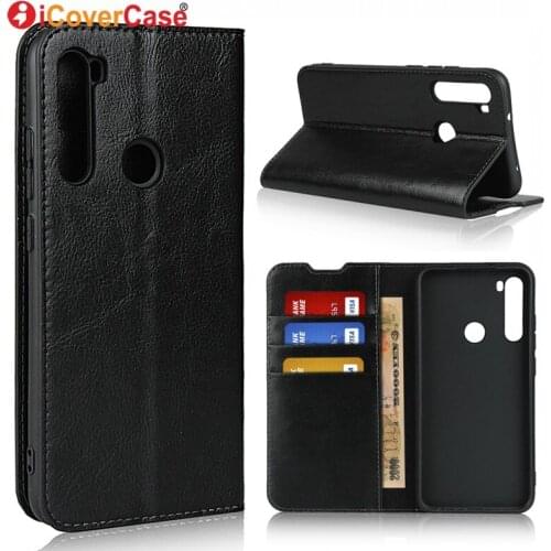 For Xiaomi redmi note 8 pro Case Genuine Leather Business Wallet Phone Accessory For Xiaomi redmi note8 Flip Cover Back Hoesjes