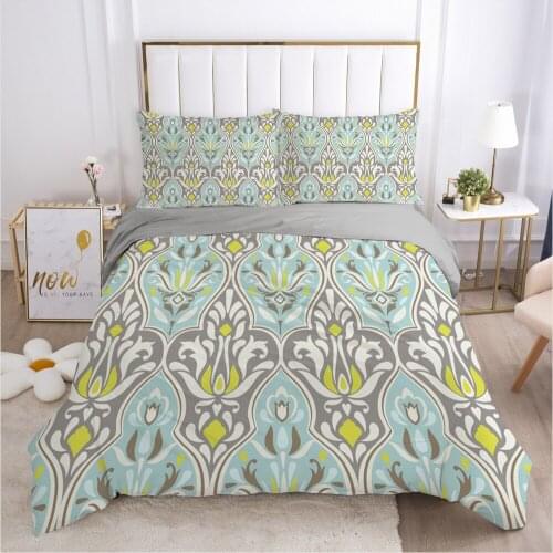 3D Bohemia Design Bedding Sets Duvet Cover Set Comforther Cases Quilt Covers Pillowcase King Single Double Size Bed Linens