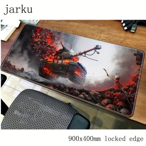 World of tanks mousepad gamer 900x400X3MM gaming mouse pad large best notebook pc accessories laptop padmouse ergonomic mat
