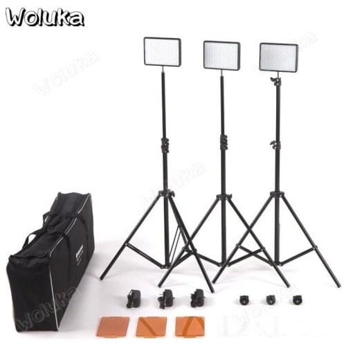 LED320 video light SLR mobile phone fill light Small photography light interview built-in battery three light set CD50 T08