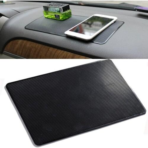 27x15CM Car Dashboard Sticky Anti-Slip PVC Mat Auto Non-Slip Sticky Gel Pad For Phone Sunglasses Holder Car Styling Interior