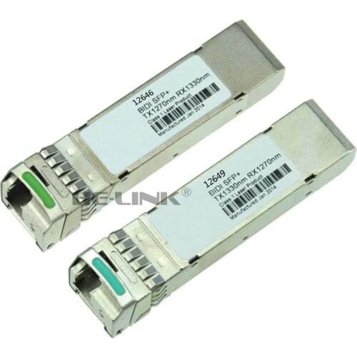 LODFIBER 12646/12749 Ci-ena (ex.Nortel) Compatible Pair of BiDi SFP 10G 10km Transceiver