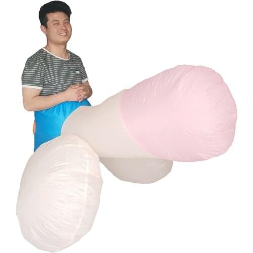 Inflatable Penis Costume Willy for Adults Party Stag Hen Night Halloween Cosplay