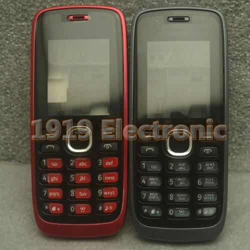 New Full Complete Mobile Phone Housing Cover Case+English Or Russian Keypad For Nokia 112 N112 1120 + Tool