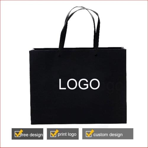 Wholesale Luxury 250gms high quality clothing bag paper bag custom logo bag