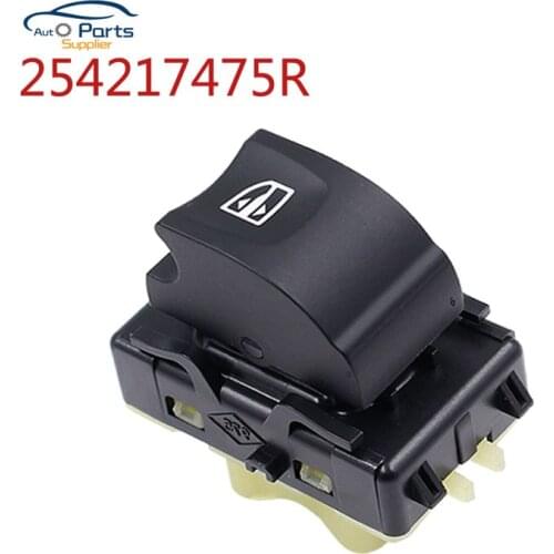 254217475R Fit For Renault Car Power Window Switch High Quality! Black Color 6 Pins
