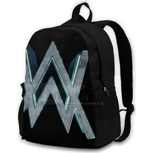 Alan Walker Silver Tour 2019 2020 Gantoro School Bags For Teenage Girls Laptop Travel Bags Alan Walker Silver Tour 2019 2020