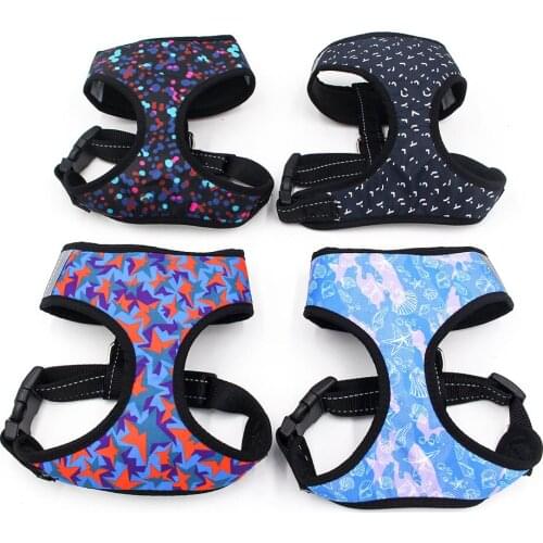 Reflective Dog Vest and Chest Strap for Small and Medium-sized Dogs, Breathable Pet Harness, Bulldog Products, Dogs Accessoires