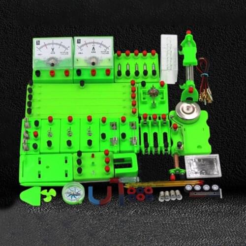 Student Circuit Learning Kit Elementary Connect Wires ABS Exploratory Physics Experiment Tool Physics Educational Toy Kid