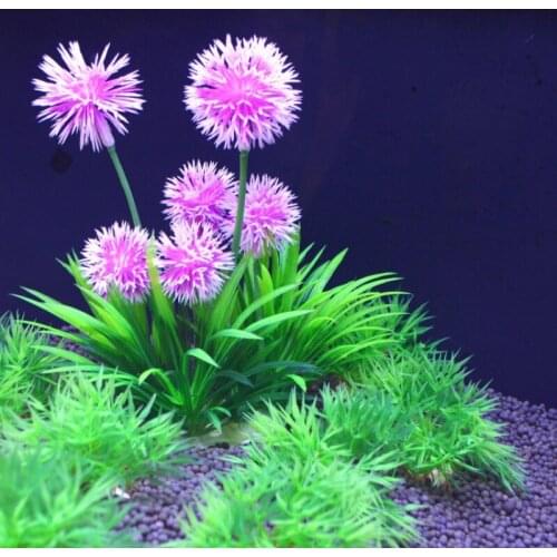 Fish Tank Decoration Simulation Aquatic Plants Aquarium Landscape Simulation Aquatic Plants Fake Flower and Grass Seaweed