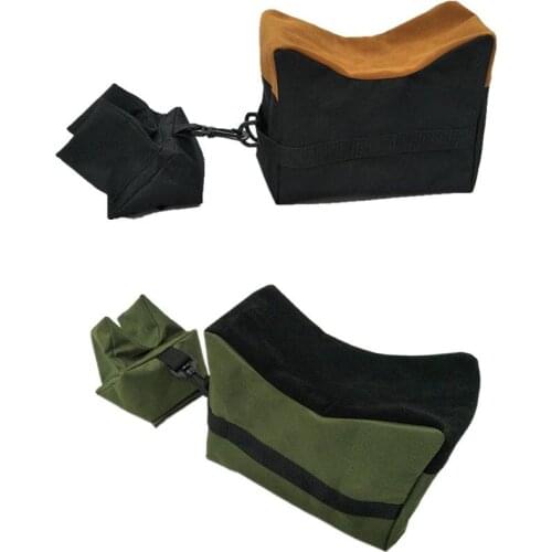 Military Rifle Support Fixed Sandbag Unfilled Outdoor Hunting Tactics Aiming Fixed Sniper CS War Game Shooting Butt Accessories