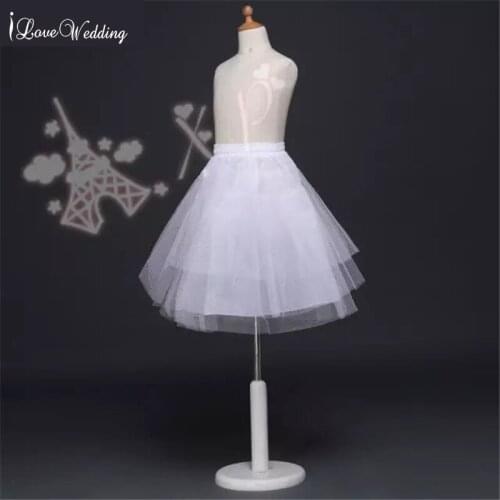 White or Black Short Petticoats 2021 Women A Line 3 Layers Underskirt For Wedding Dress Support Crinoline jupon cerceau mariage