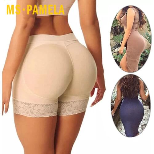 XPAY women Padded Seamless Butt Hip Enhancer Butt Pads Buttocks Panties Shaper Buttocks With Push-up Lifter Lingerie Underwear