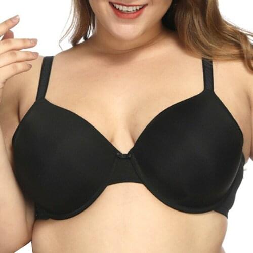 YANDW Women Bras 34 36 38 40 B C D E F G H I J Big Unpadded Sexy Bra Dropshipping Plus Size Underwire Underwear