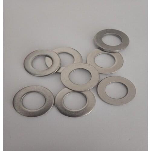 100pcs Free delivery 304 stainless steel flat washer gasket meson M1.6 M2M2.5M3M4M5M6M8M10M12M14M16M18M20M22M24M27M30
