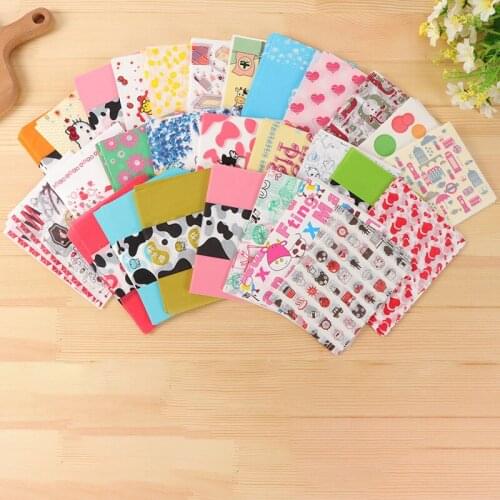 10000 Sheets x Colorful Nougat Packaging Candy Wrappers Cute Sweet Small Square Wrapping paper