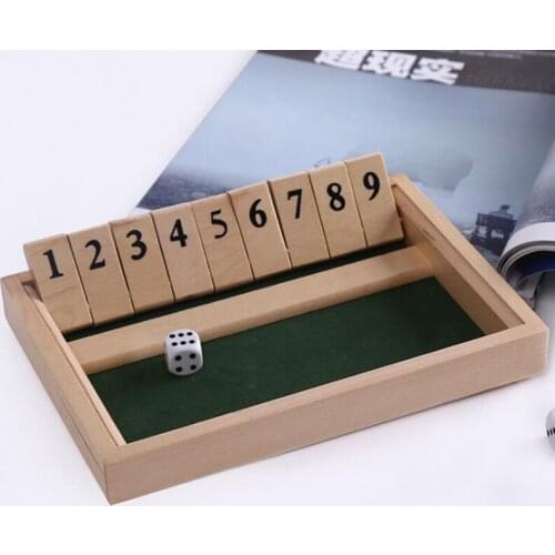 2021 New Style High Quality Wooden Board Toy Learning Educational Puzzle Math Toys Dice Arithmetic Multiplayer Game
