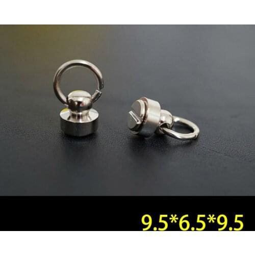 50pc Q27 Solid Brass belt screw Chicago Screw Leathercraft Silver