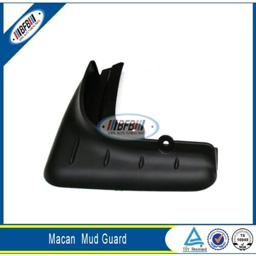 Car 4pcs PP Material Mud Flaps Splash Guard Fender Mudguard For Macan 2014-2017