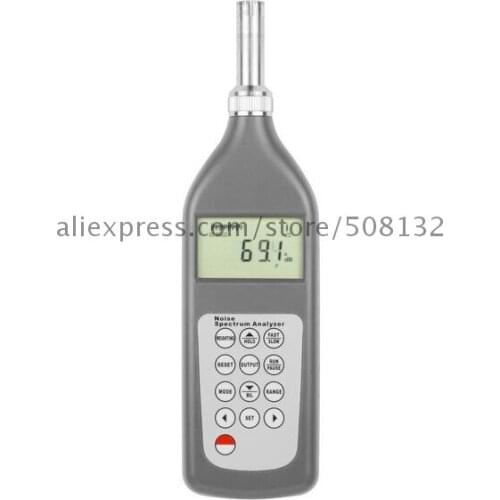Noise Spectrum Analyzer LANDTEK SL-5868F 25dB~130dB (A) optional Bluetooth printer