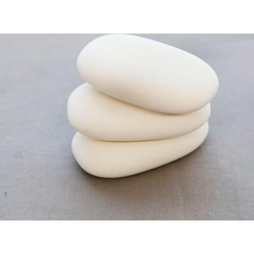 France Original Sennelier Cobblestone Eraser Egg-shaped Large Soap Bar Eraser Art Eraser