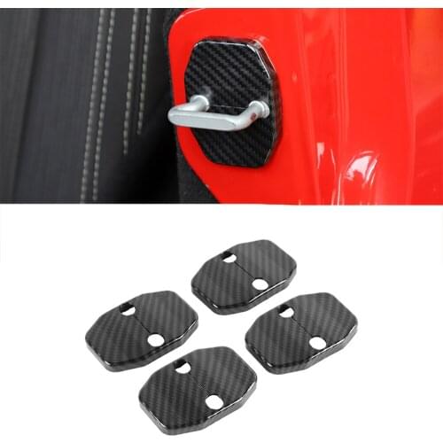 Car Door Lock Cover Buckle Trim for Jeep Renegade 2016-2021 / Compass 2007-2019 / Grand Cherokee 2011-2021 Interior Accessories