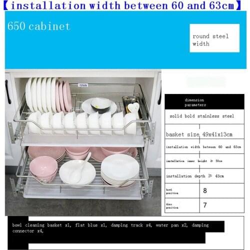 En La Ducha Organizador Cocina Cupboard Storage Pantry Stainless Steel Rack Cozinha Kitchen Cabinet Cestas Para Organizar Basket