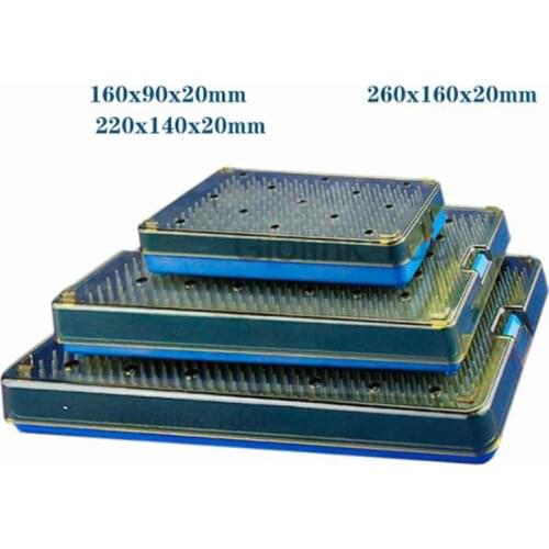 NEW Ophthalmic Microsurgical Instruments Surgical Autoclavable Surgery Silicone Disinfecting box L/M/S Size High Quality