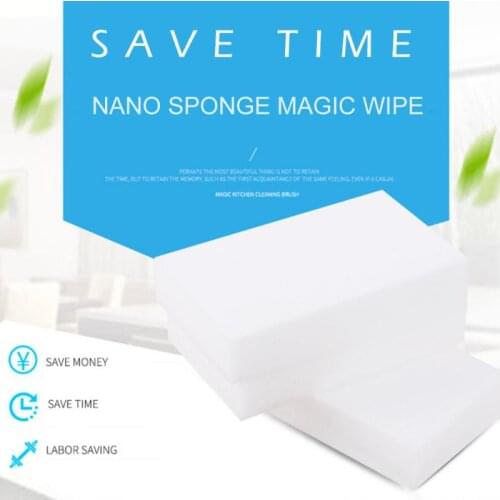 Multi-functional Melamine Sponge Strong Decontamination Household Furniture Cleaning Tool For Kitchen Bathroom Dish Washing Tool