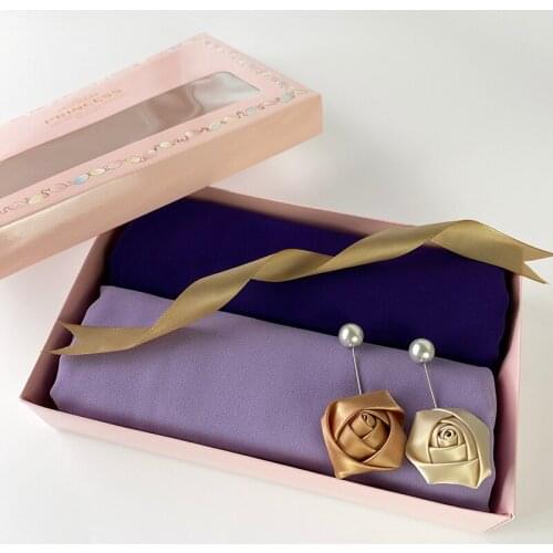 Fashion Chiffon Malaysian Hijab Plain Scarf Solid Color Muslim Women Hijab Headscarf Summer Islamic Long Shawl Pashmina